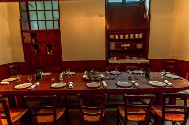 PARIS, FRANCE, ARALIK 01, 2022: Nissim de Camondo Müzesi, Paris, Fransa