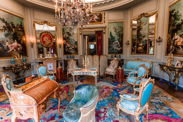 PARIS, FRANCE, ARALIK 01, 2022: Nissim de Camondo Müzesi, Paris, Fransa