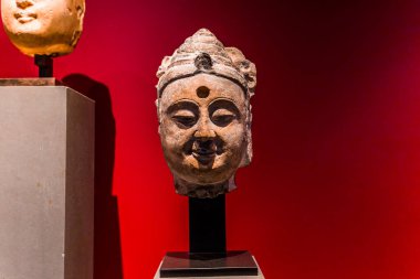 PARIS, FRANCE, ARALIK 01, 2022: Cernuschi Asya Sanat Müzesi, Paris, Fransa