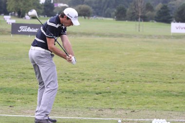 Paris, Fransa, 5 Ekim 2010: Severiano Ballesteros Kupası 'nda golfçü