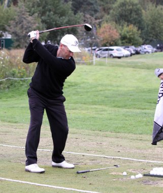Paris, Fransa, 5 Ekim 2010: Severiano Ballesteros Kupası 'nda golfçü