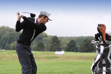 Paris, Fransa, 5 Ekim 2010: Severiano Ballesteros Kupası 'nda golfçü