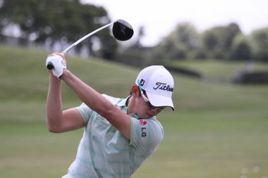 PARIS, FRANCE, JULY 01, 2011 : golfer Seung Yul Noh  in action at the French open 2011