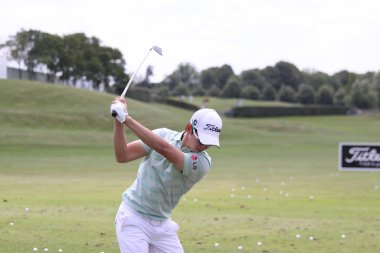 PARIS, FRANCE, JULY 01, 2011 : golfer Seung Yul Noh  in action at the French open 2011