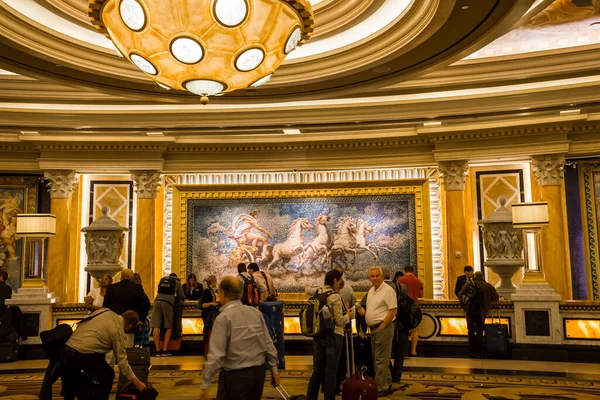Las Vegas United States April 2015 Interiors Details Lobby Caesars — Stockfoto