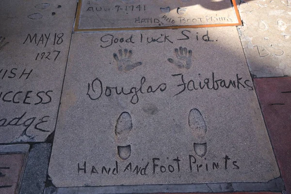 Los Angeles California April 2015 Exteriors Grauman Chinese Theatre Hollywood — стоковое фото