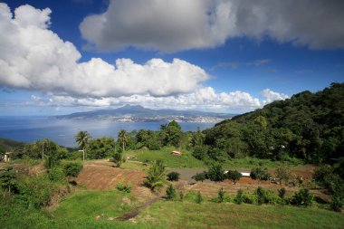 Fort de Francecity Körfezi, Atlantik Okyanusu, La Martinique, Batı Hint Adaları, Fransa