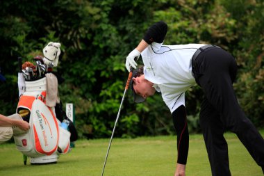 Paris, Fransa, 18 Haziran 2012: Fransa Açık 2012 'de golfçü