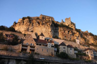 Beynac Köyü, Dordogne, Fransa