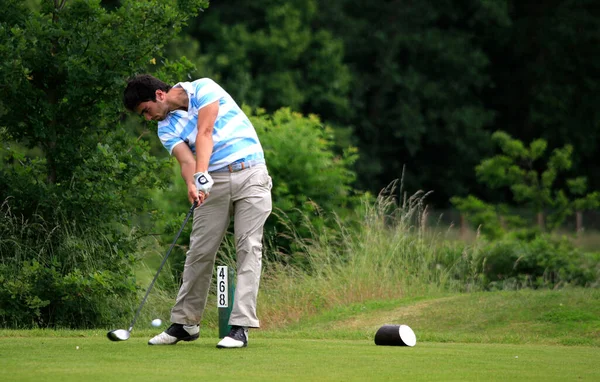 2012 Paris France June 2012 Golfer Action French Open 2012 — 스톡 사진