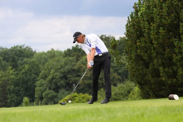 2012年6月18日フランス フランスオープン2012におけるゴルファーの活躍 — ストック写真