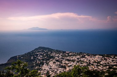 CAPRI ISLAND, ITALY, 10 Haziran 2015: Capri Adası, Capri Adası, İtalya