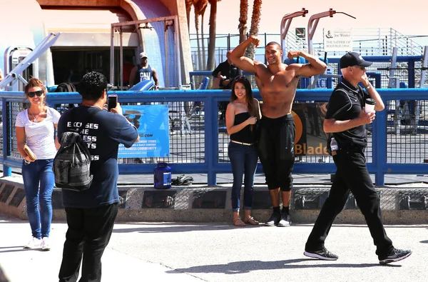 Venice Beach United States April 2015 View Muscle Beach Venice — Stock Photo, Image