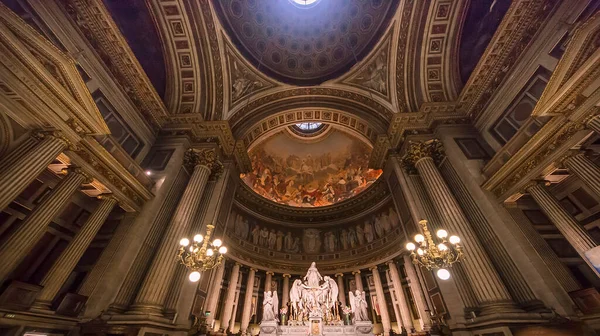 Paris Francja Listopad 2013 Wnętrza Architektoniczne Kościoła Madeleine Paryż Francja — Zdjęcie stockowe