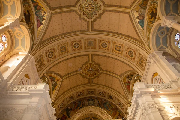 Parigi Francia Novembre 2013 Dettagli Architettonici Interni Della Chiesa Trinite — Foto Stock