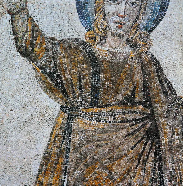 Nowgorod Russia Marca 2015 Bizantyczna Mozaika Kościele Aula Theodorienne Autorstwa — Zdjęcie stockowe