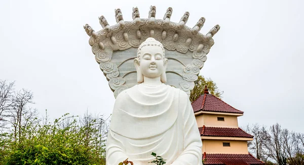 Noyant Allier Franciaország 2023 Április Vietnámi Buddhista Pagoda Kertjében Lévő — Stock Fotó