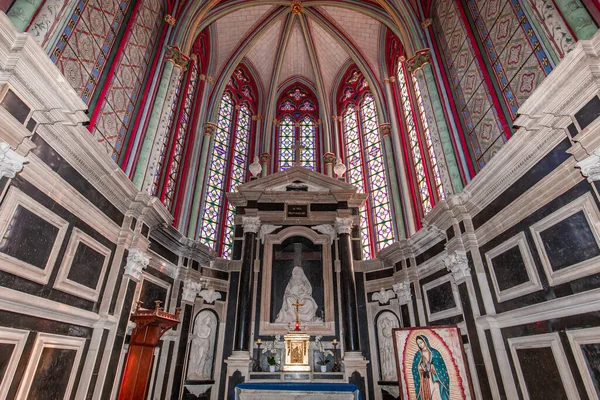 Orleans França Abril 2023 Interiores Decorações Arquitetônicas Basílica Catedral Santa — Fotografia de Stock