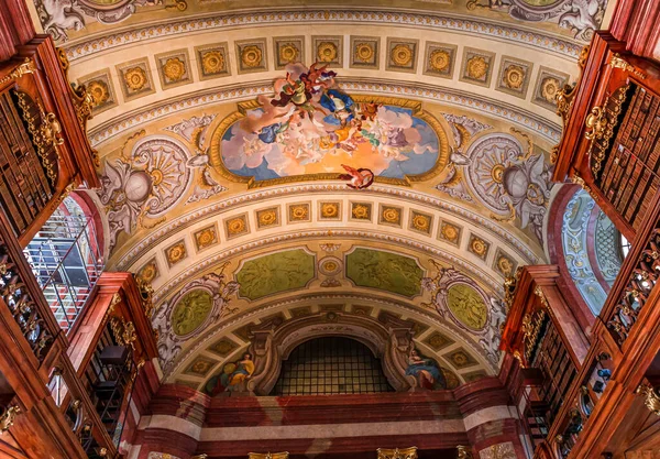 Vienna Rakousko Května 2023 Interiéry Fresky Architektonické Detaily Vídeňské Národní — Stock fotografie