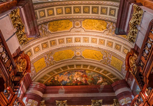 Vienna Austria May 2023 Interiors Frescoes Architectural Details Thevienna National — Stock Photo, Image