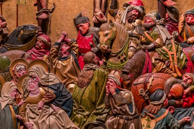 Vienna, AUSTRIA, 26 Mayıs 2023: Belvedere Sarayı 'nın içi, freskleri ve mimari detayları