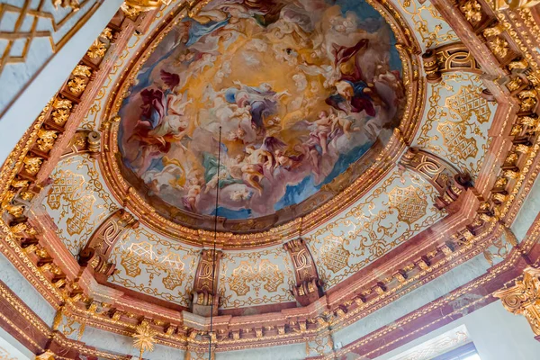 Viena Austria Mayo 2023 Interiores Frescos Detalles Arquitectónicos Del Palacio — Foto de Stock