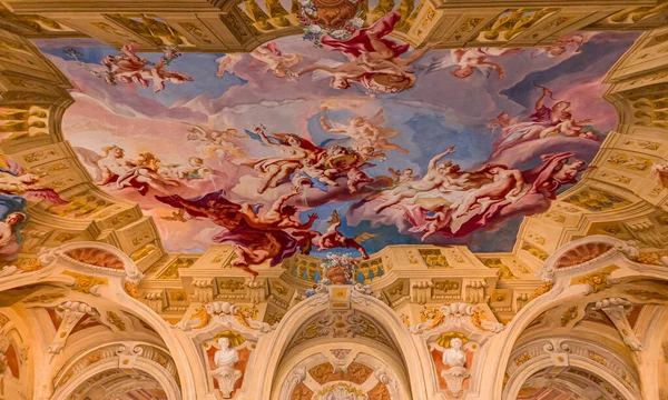 Vienne Autriche Mai 2023 Intérieurs Fresques Détails Architecturaux Palais Belvédère — Photo