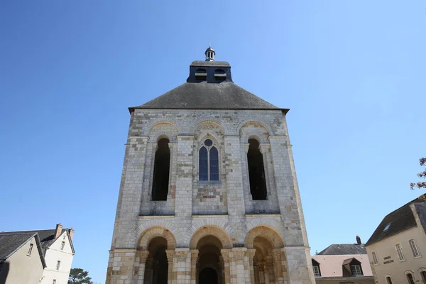 Saint Benoit Sur Loire Francja Kwiecień 2023 Dekoracje Zewnętrzne Architektoniczne — Zdjęcie stockowe
