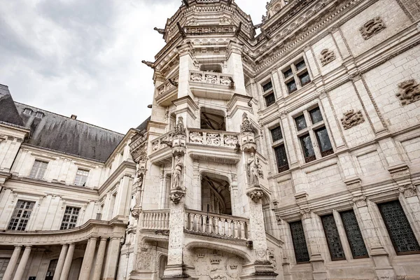 Blois France April 2023 Exteriors Architectural Decors Castle Royal Blois — Stock Photo, Image