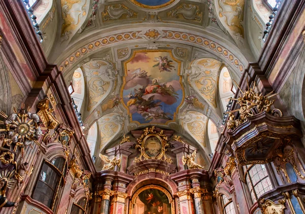Wien Österreich Mai 2023 Innenräume Fresken Und Architektonische Details Der — Stockfoto