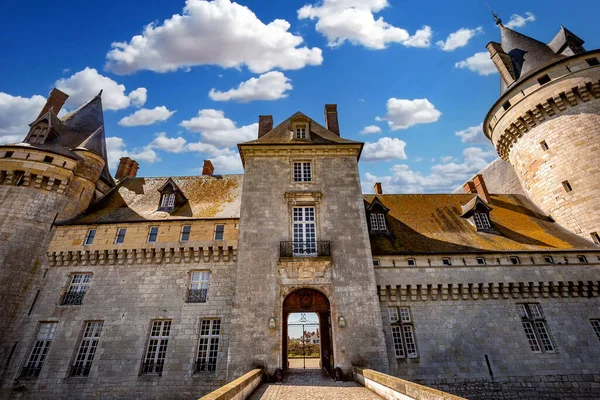 Sully Sur Loire Frankrike April 2023 Exteriörer Och Fästning Slott — Stockfoto