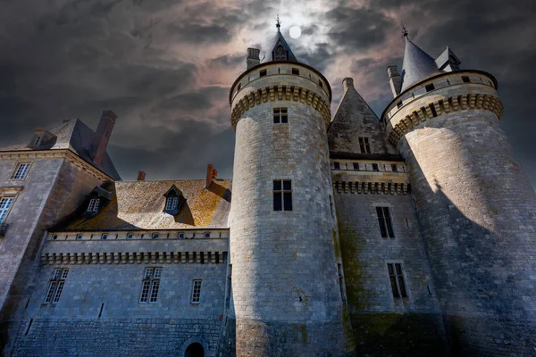 Sully Sur Loire France April 2023 Exteriors Fortress Castle Sully — Stock Photo, Image