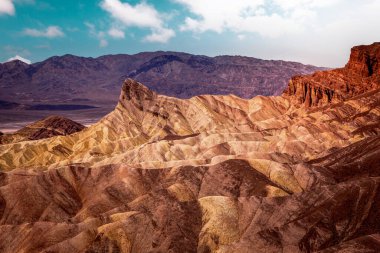 Zabriskie Point, Ölüm Vadisi, Kaliforniya, ABD