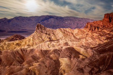 Zabriskie Point, Ölüm Vadisi, Kaliforniya, ABD