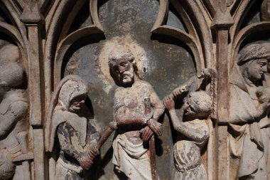 PARIS, FRANCE, 16 ARALIK 2023: Cluny Şapeli, Paris, Fransa