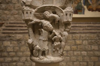 PARIS, FRANCE, 16 ARALIK 2023: Cluny Şapeli, Paris, Fransa