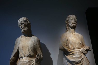 PARIS, FRANCE, 16 ARALIK 2023: Cluny Şapeli, Paris, Fransa