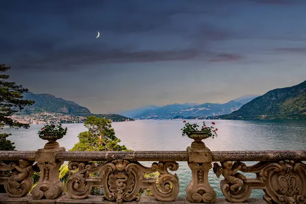 Como Gölü wiew, Bellagio yakınlarındaki, piedmonte, İtalya