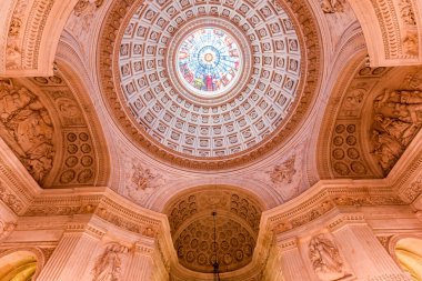 DREUX, FRANCE, MAY 15, 2024 : The Royal Chapel of Dreux, built in 19th century,  is the traditional gothic burial place of members of the House of Orleans.  clipart