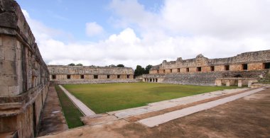 Uxmal, Yucatan, Meksika, Riviera Maya, Quintana Roo kalıntıları