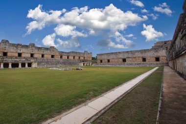 Uxmal, Yucatan, Meksika, Riviera Maya, Quintana Roo kalıntıları
