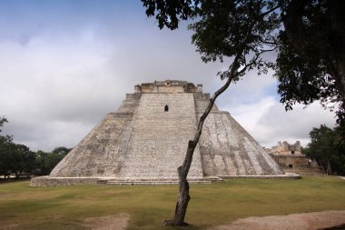 Uxmal, Yucatan, Meksika, Riviera Maya, Quintana Roo kalıntıları