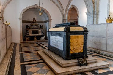 LISBON, PORTUGAL, 15 Mart 2025, Sao Vicente de Fora Manastırı, Lizbon, Portekiz