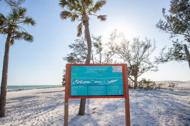 Coquina Sahili, Bradenton, Sarasota, Florida, ABD