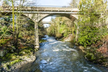 Bridges at Brewery Park in Tumwater Washington.
