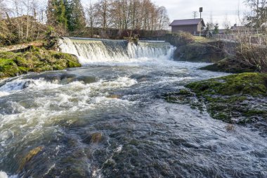 Rapids at Brewry Park in Tumwater, Washington.