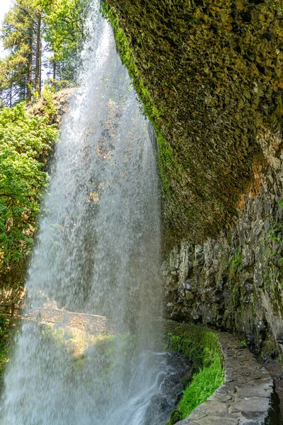 Från Lower South Falls Vid Silver Falls State Park Oregon — Stockfoto