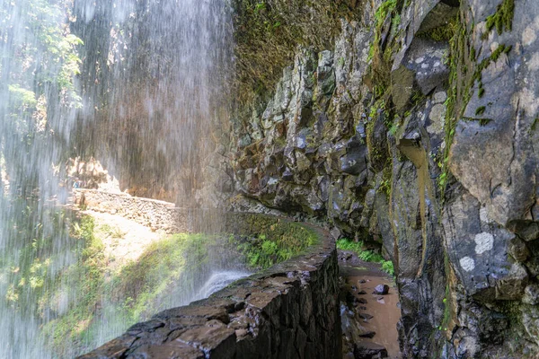 下南方瀑布下俄勒冈州银瀑布州立公园的景观 — 图库照片