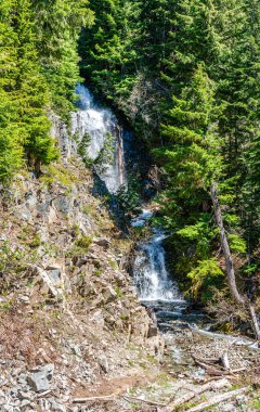 Washington 'da 410. Otoyol' dan akan bir şelale..
