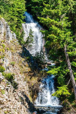 Washington 'da 410. Otoyol' dan akan bir şelale..